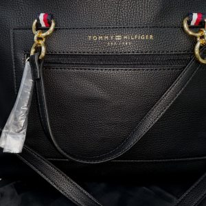 Cartera Hilfiger Cuero negro
