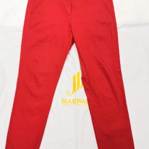 Pantalon color rojo