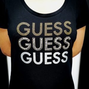 Polo negro Guess