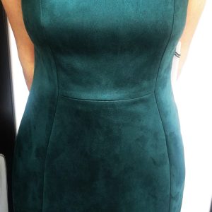 Vestido color jade
