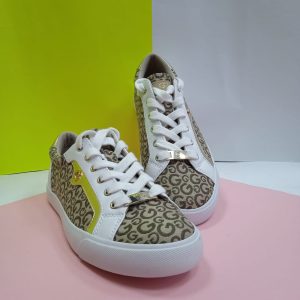 Zapatillas Guess Blanco y dorado